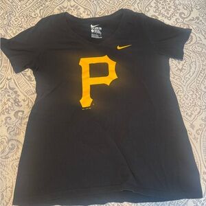 Nike Black and Yellow Graphic T-Shirt